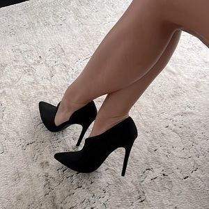 Elegant Black Women's Heels